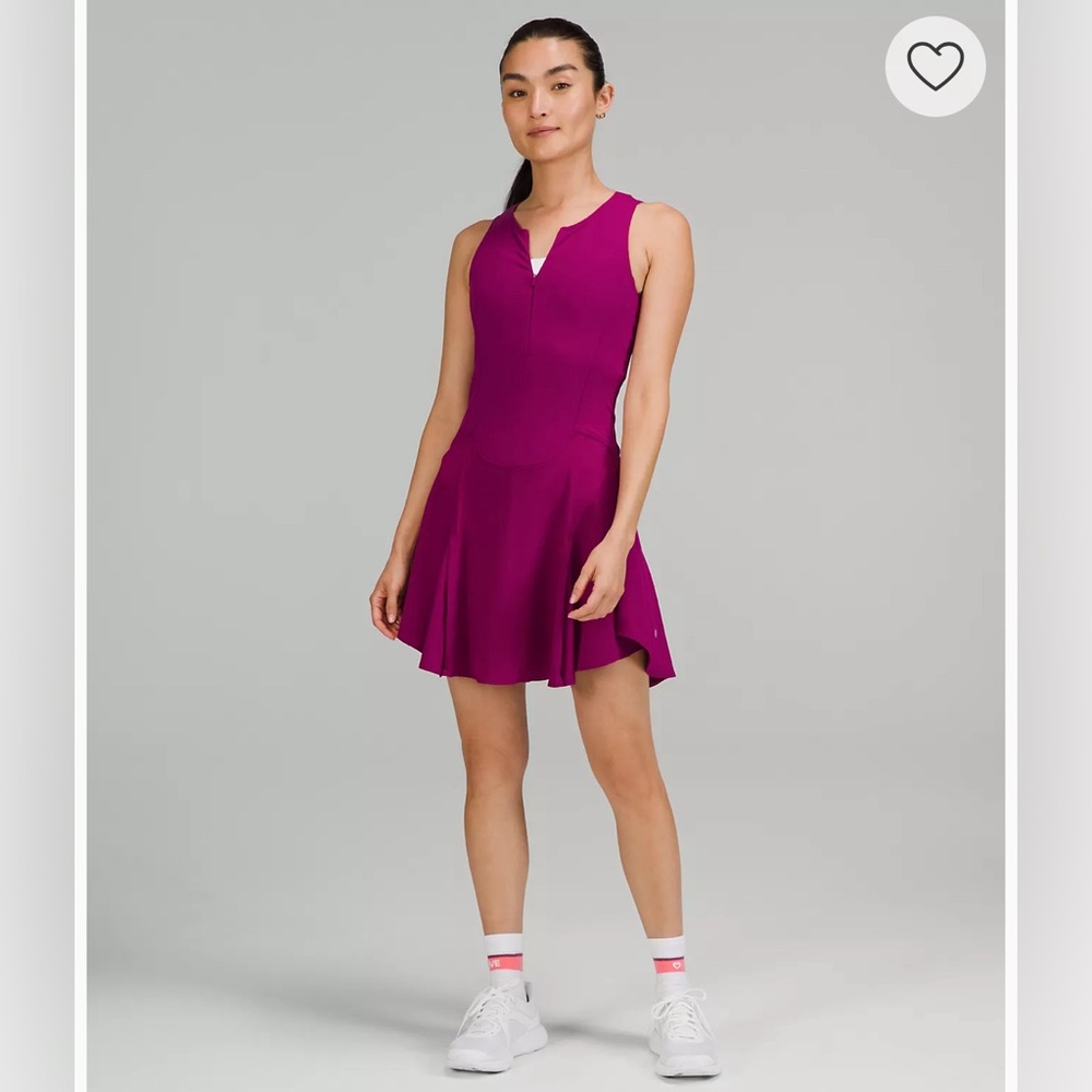 lululemon Everlux short lined tennis tank dress- brand new